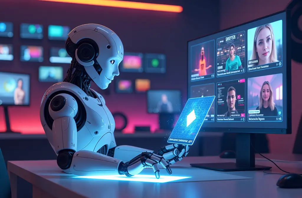 AI Robots on YouTube: Revolutionizing Content Creation with AI Technology